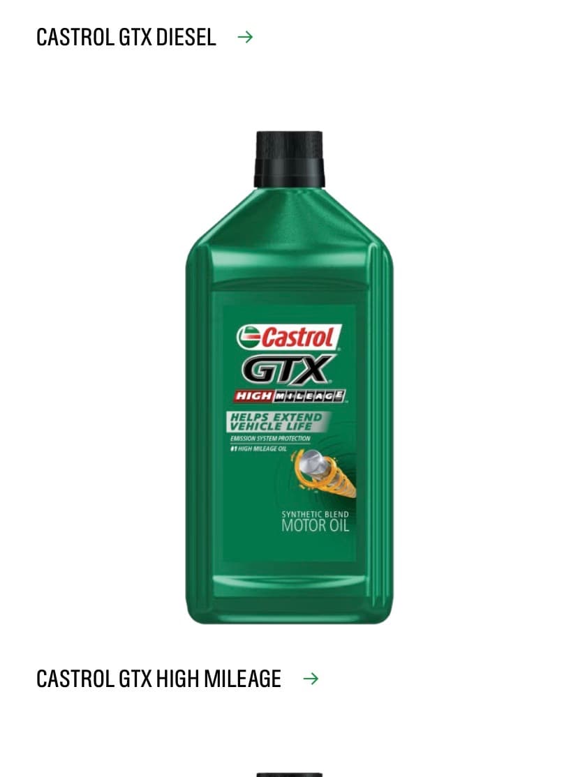 Oil change service $64.99