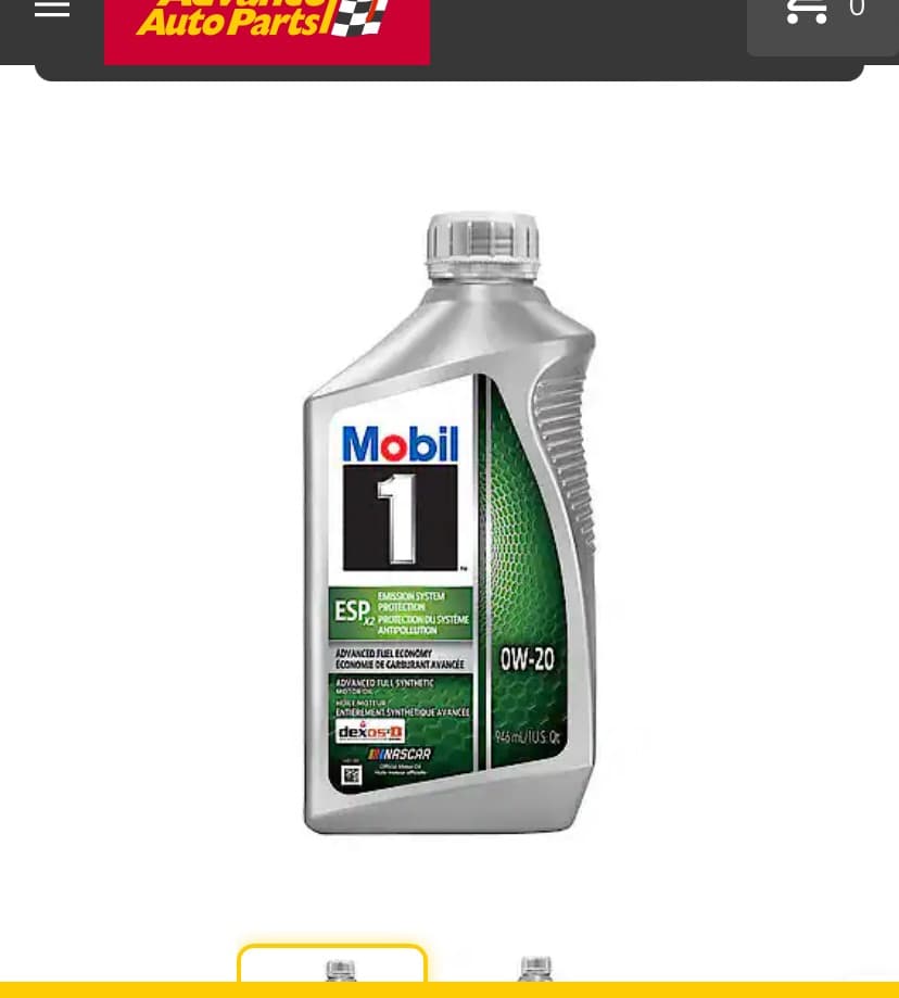Oil change service $94.99